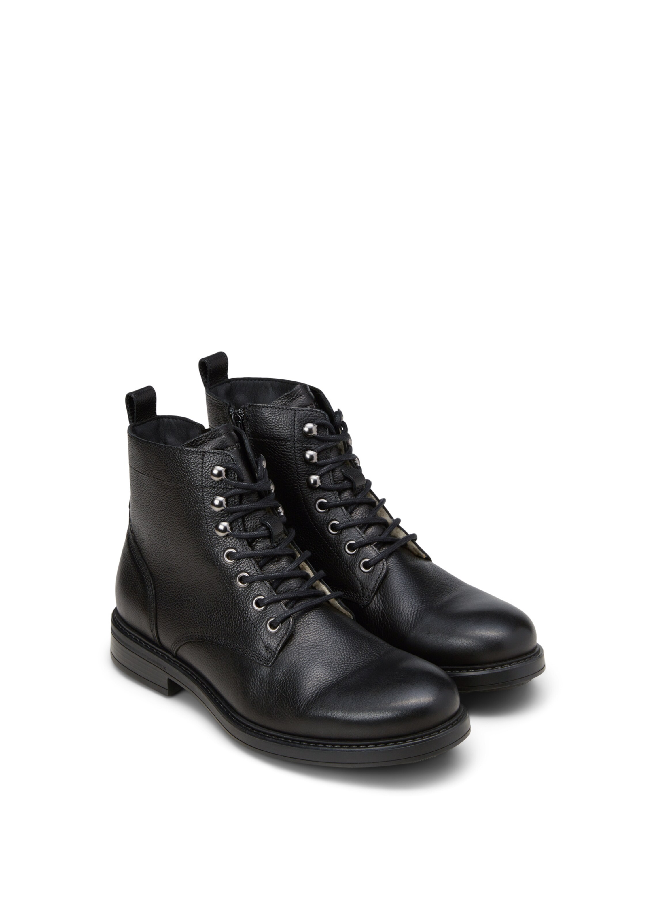 Marc O'Polo Lace-Up Boots in Black
