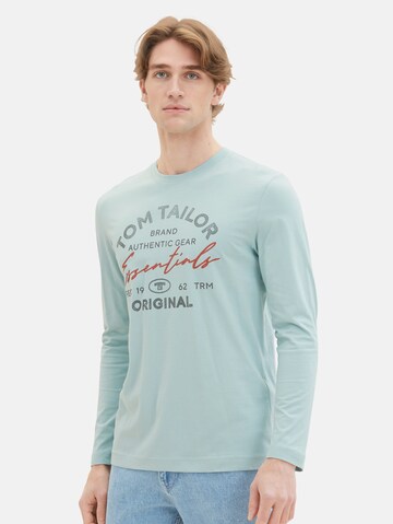 TOM TAILOR Shirt in Blau