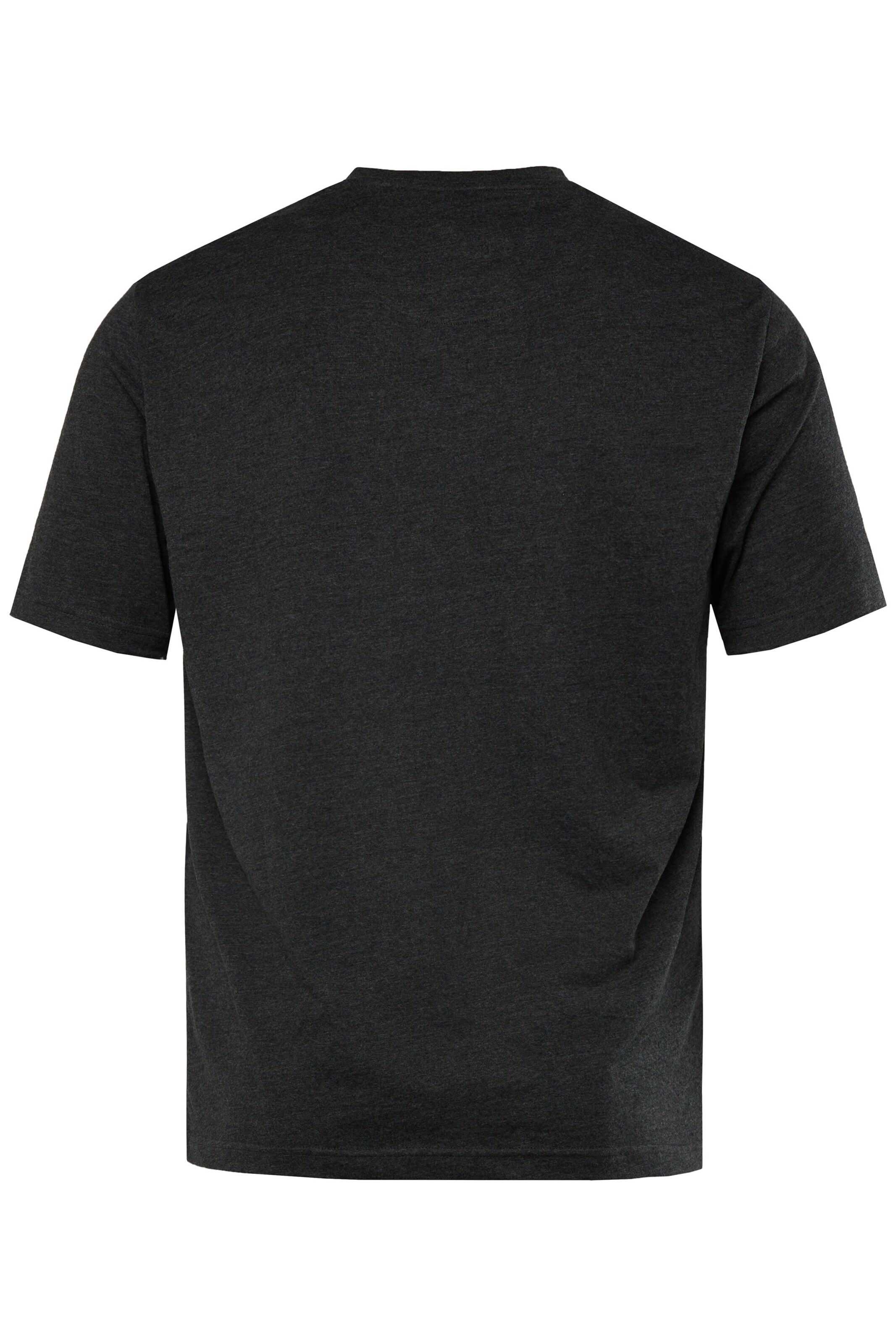 Men Plus Shirt in Schwarz