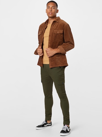 Denim Project Slim fit Cargo trousers in Green