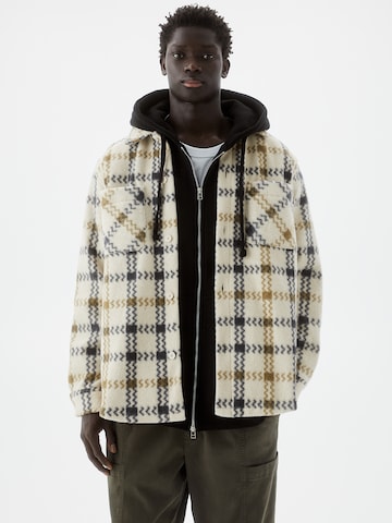 Pull&Bear Between-season jacket in Beige: front