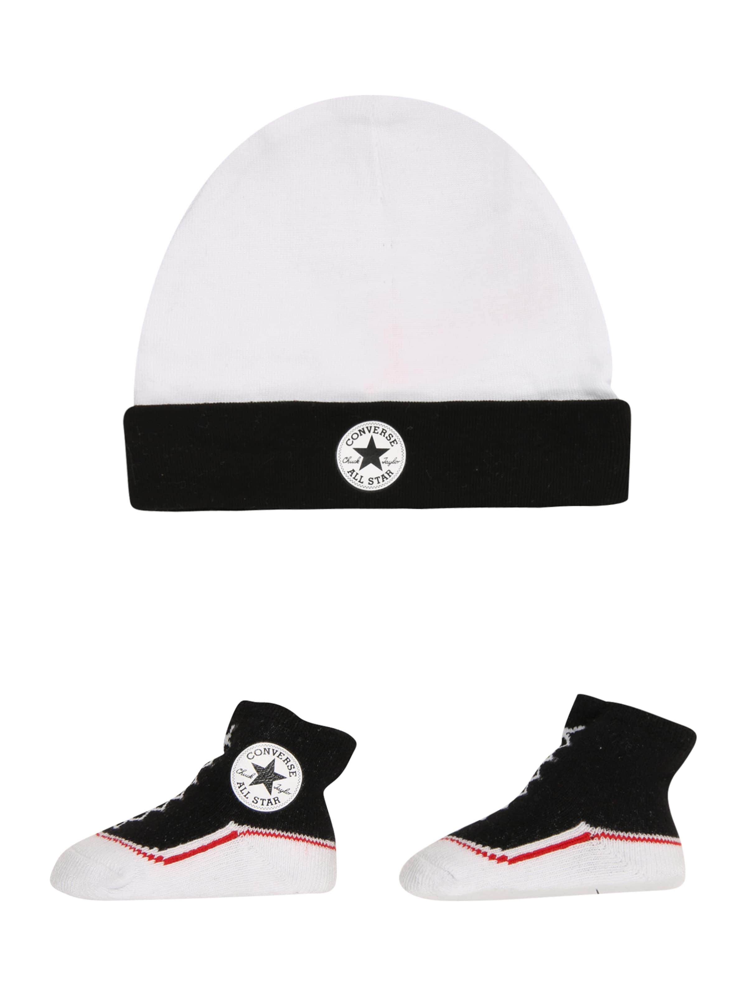 CONVERSE Müts, värv valge: eest vaates