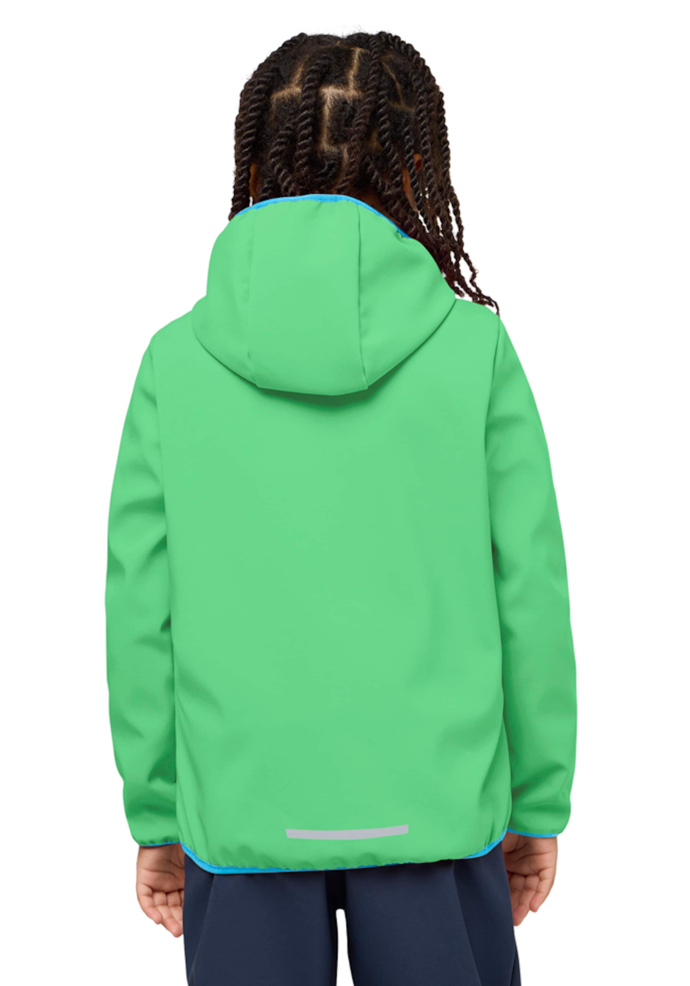 JACK WOLFSKIN Outdoorjacke 'Fourwinds' in Grün