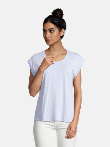 salzhaut Shirt 'Sömmer' in Blauw: voorkant