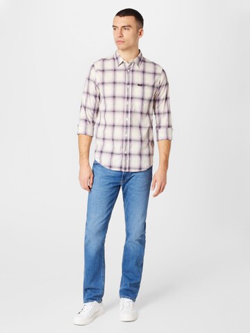 Lee - Regular Fit Camisa 'LEESURE' em bege