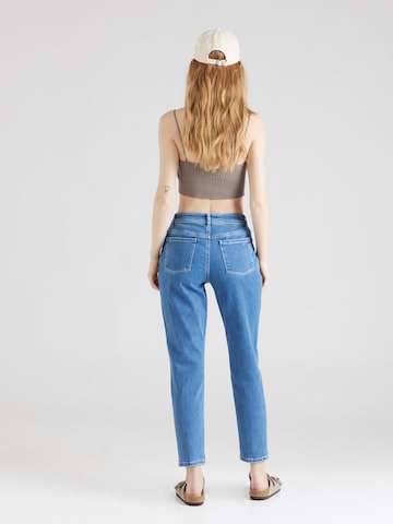 COMMA Slimfit Jeans i blå