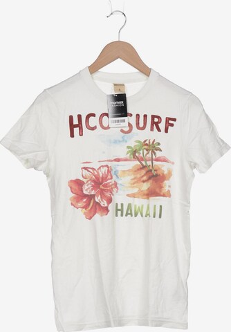 HOLLISTER Shirt in S in White: front