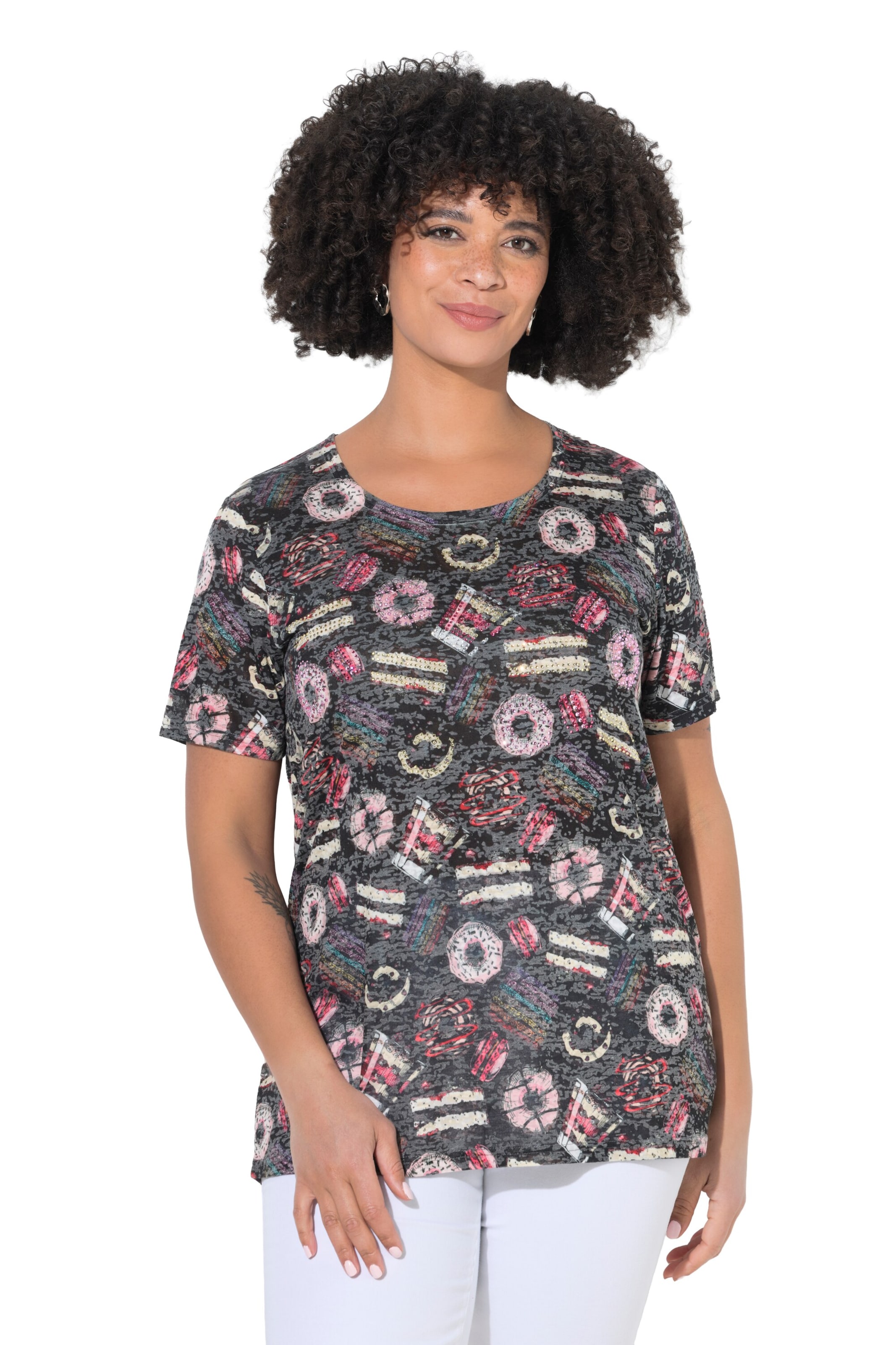 Angel of Style Shirt in Black: front