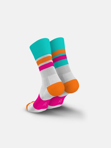 INCYLENCE Athletic Socks 'TRACKS' in Blue