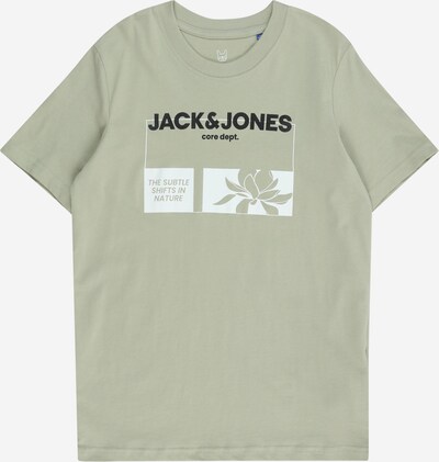 Jack & Jones Junior Футболка в Пастельно-зеленый / Черный / Белый, Обзор товара