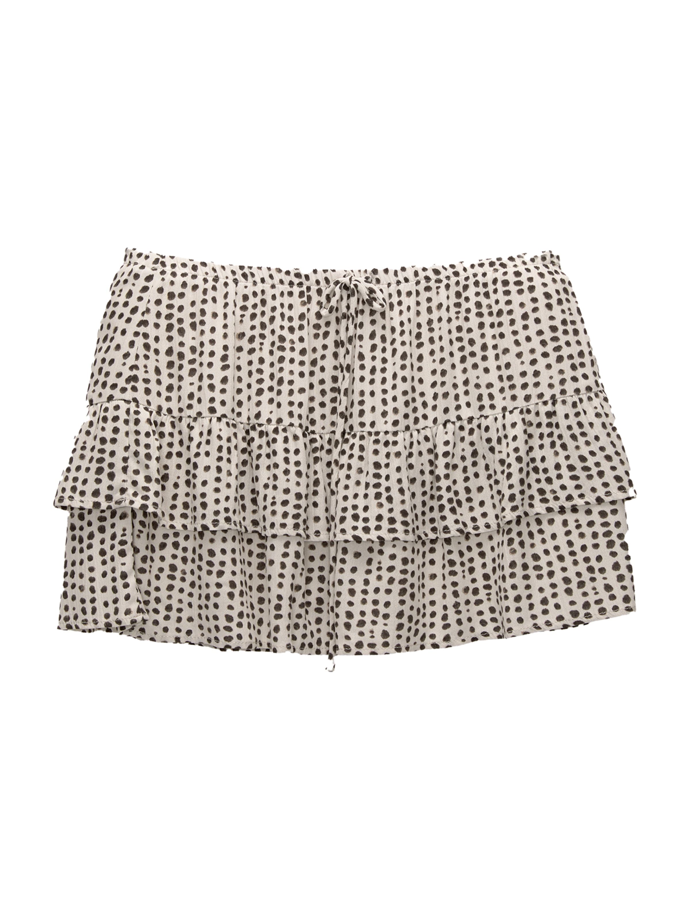 Pull&Bear Skirt in Grey: front