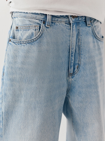 Pull&Bear Baggy Farkut värissä sininen