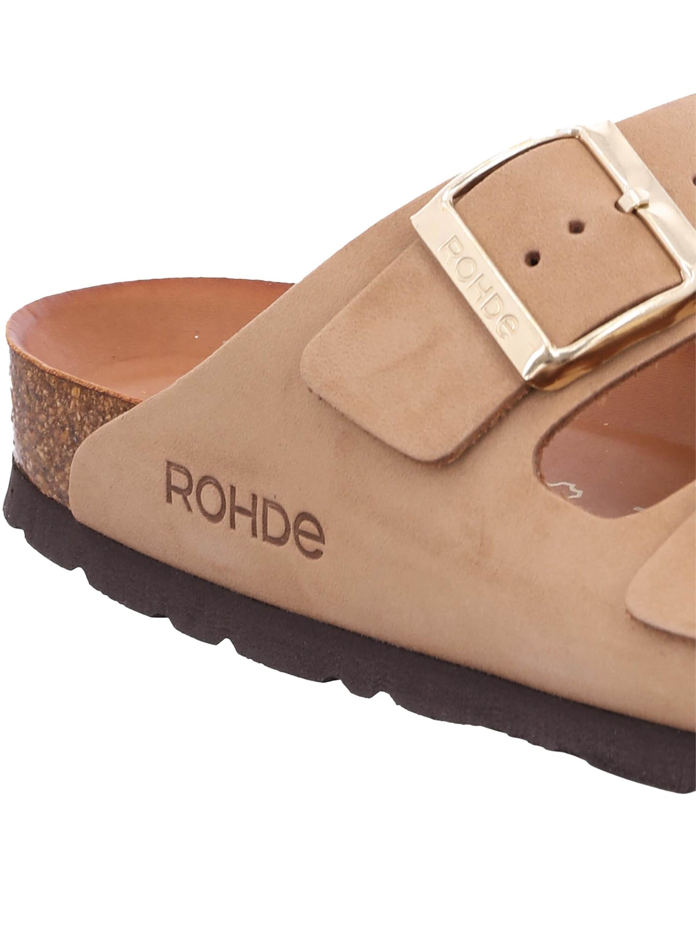 ROHDE Mules 'Alba' in Beige