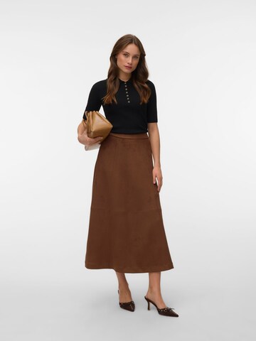 Jupe 'JOSE' VERO MODA en marron