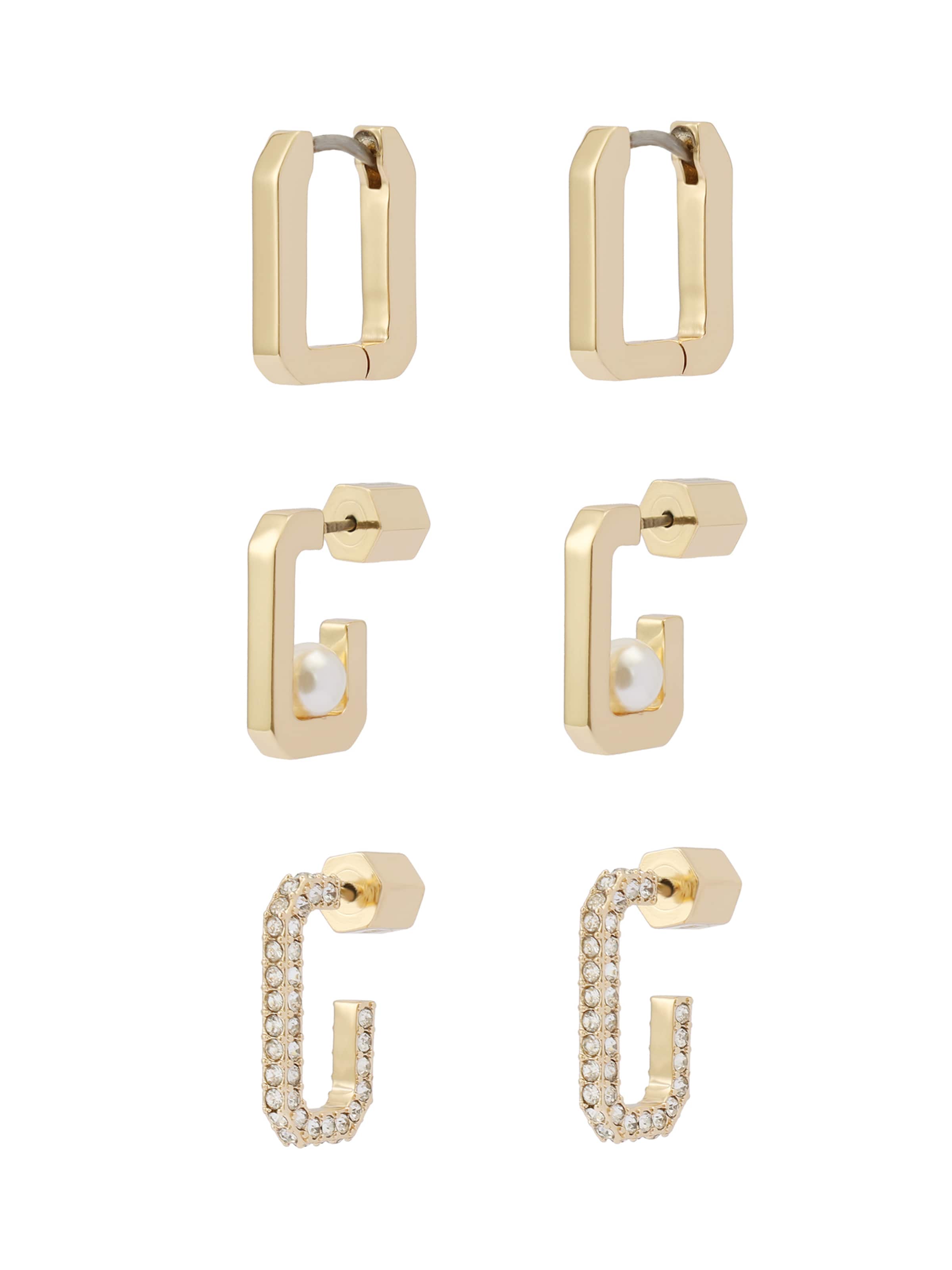 AllSaints Комплект украшений в Золотой