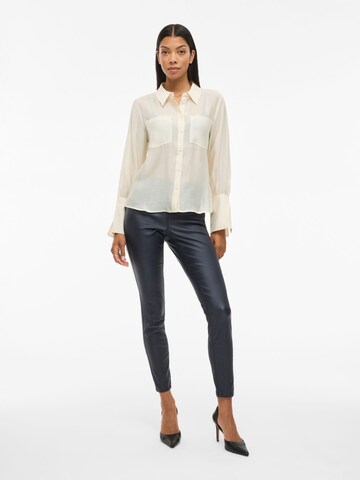 VILA Blouse 'MALOA' in Beige