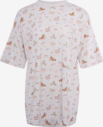 MYMO - Camiseta en blanco: frente