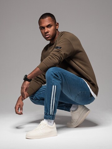 Ombre Regular Broek in Blauw