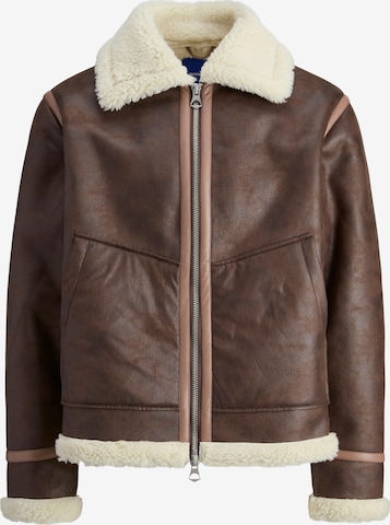 JACK & JONES Kurtka przejściowa 'JORLIVERPOOL' w kolorze brązowy: przód