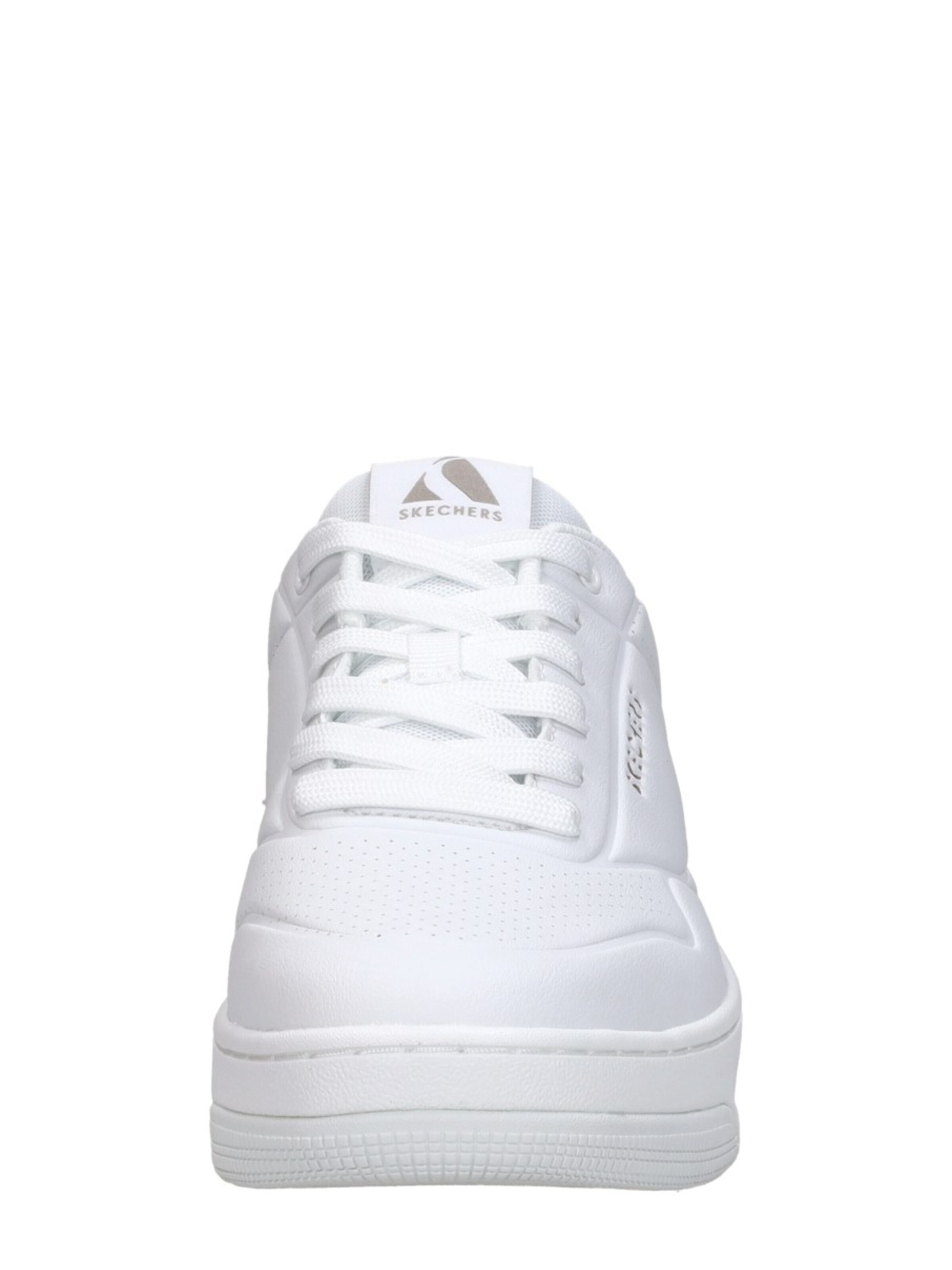 Baskets basses 'Uno Court' SKECHERS en blanc