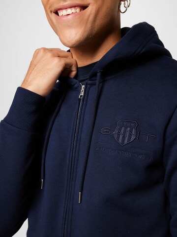 GANT Sweatjacke in Blau