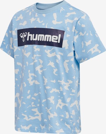 Hummel Shirt 'CARITAS' in Blau