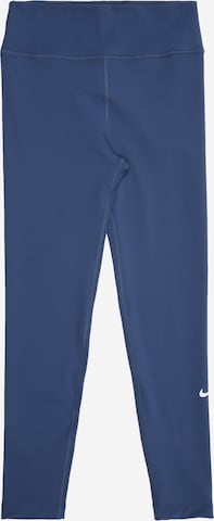 NIKE Спортивные штаны 'ONE' в Синий: спереди
