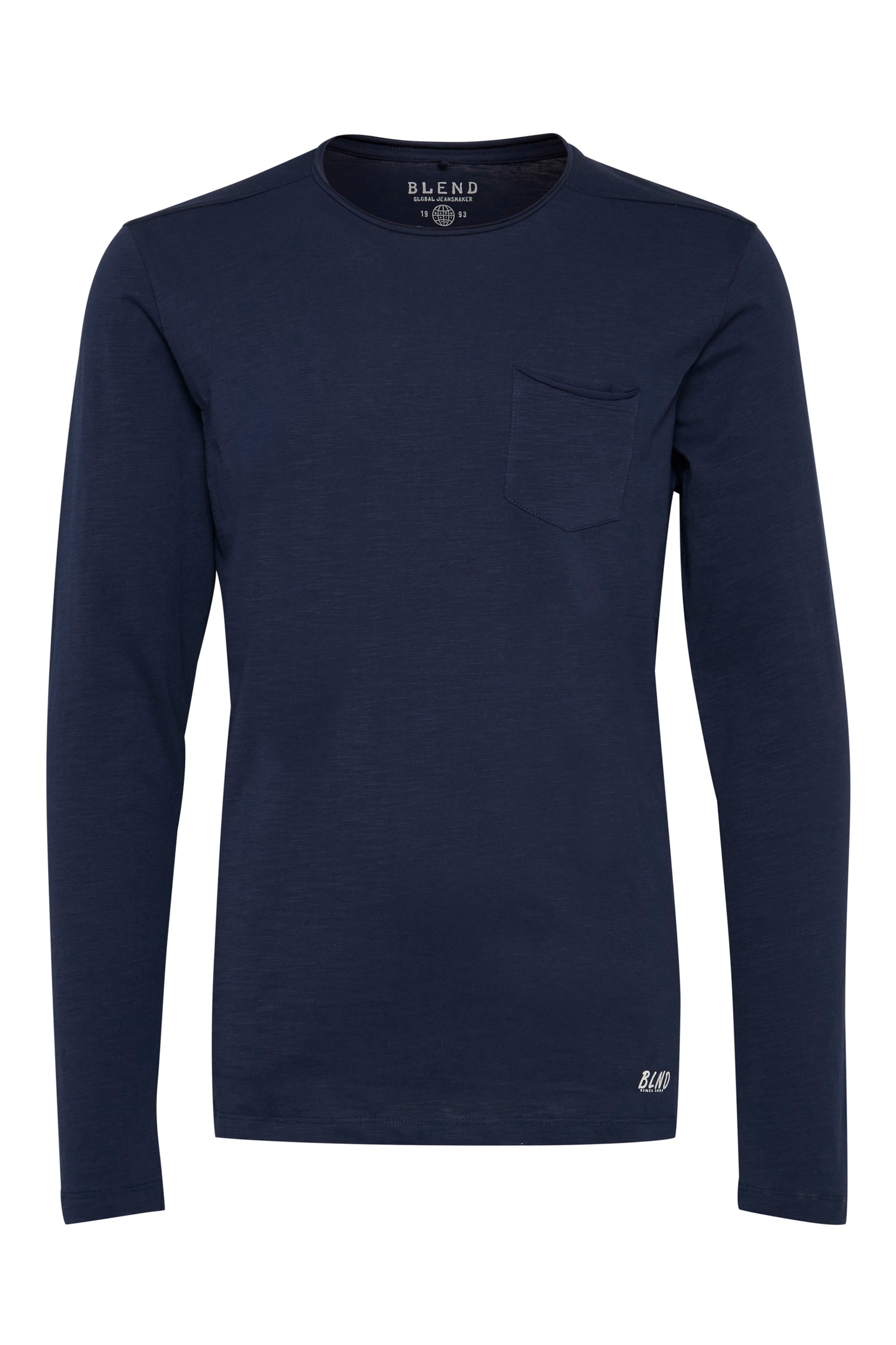 T-Shirt BLEND en bleu : devant