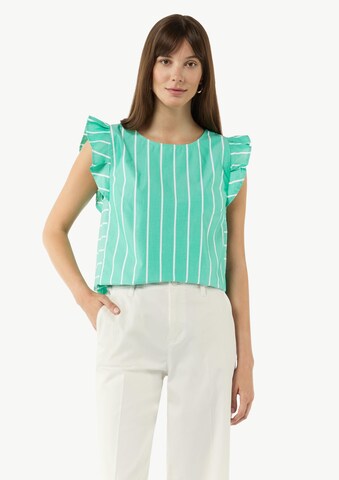 comma casual identity Blouse in Green: front