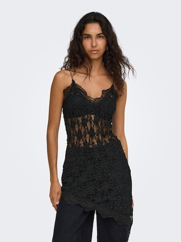 Robe 'ALBINA' ONLY en noir : devant