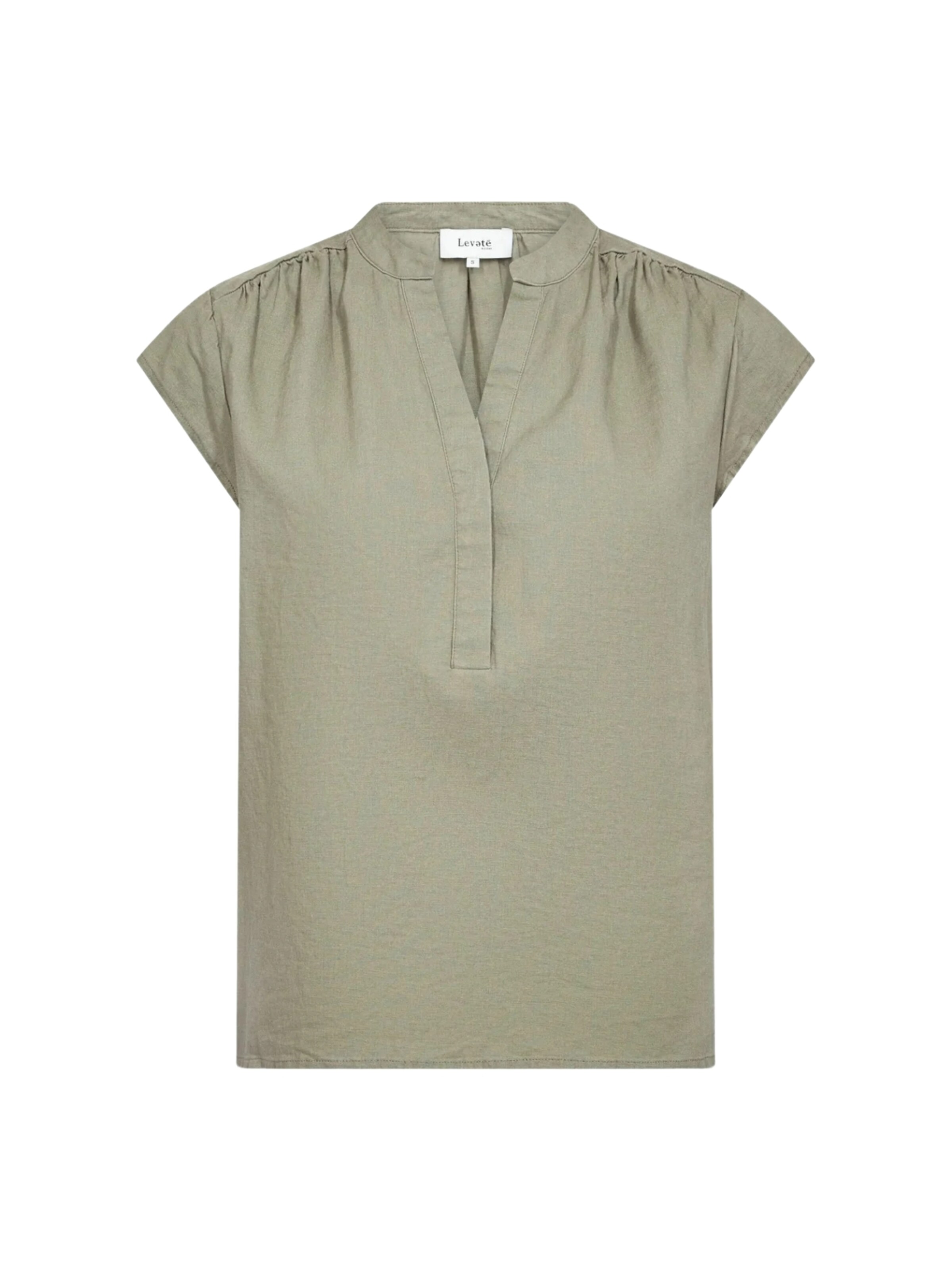 Levete Room Bluse 'Naja 19' i grøn: forside