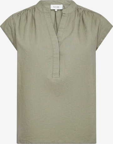 Camicia da donna 'Naja 19' di Levete Room in verde: frontale