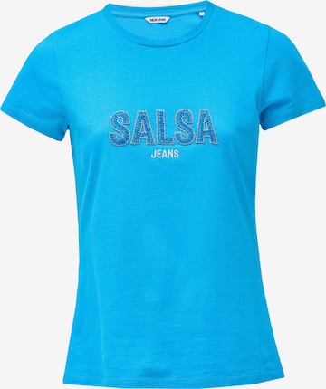 Salsa Jeans T-Shirt in Blau: Vorderseite