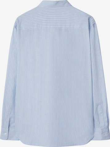 Coupe regular Chemise Adolfo Dominguez en bleu