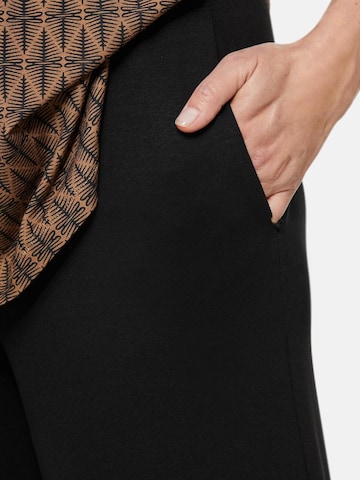 Goldner Regular Trousers ' Louisa ' in Black
