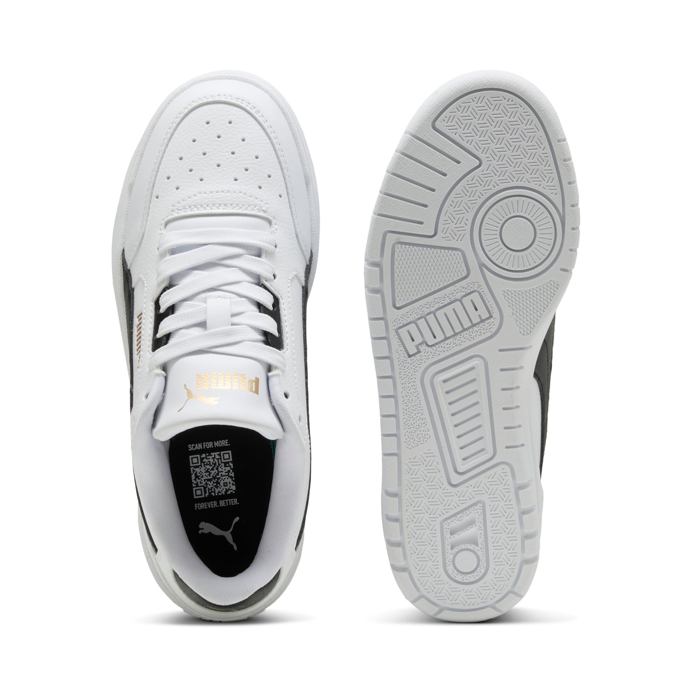 PUMA Platform trainers in White