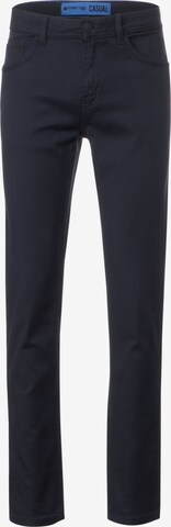 Street One MEN Slimfit Chinohose in Blau: predná strana