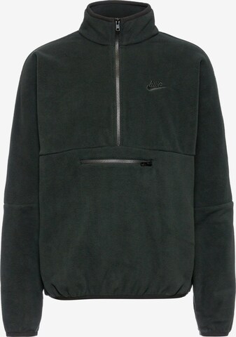 Nike Sportswear Sweatshirt 'Club+ Polar' in Black: front