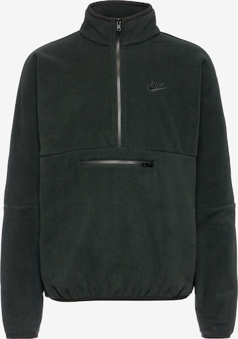 Nike Sportswear Sweatshirt 'Club+ Polar' in Schwarz: predná strana