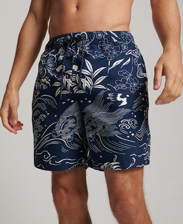 Superdry Swimming shorts in Blue: front