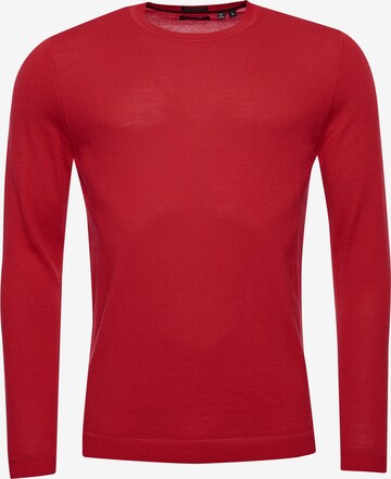 Superdry Sweater in Red: front