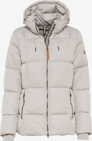 CAMEL ACTIVE Pufferjacke mit Kapuze in Beige: predná strana