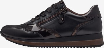 JANA Platform trainers in Black: front