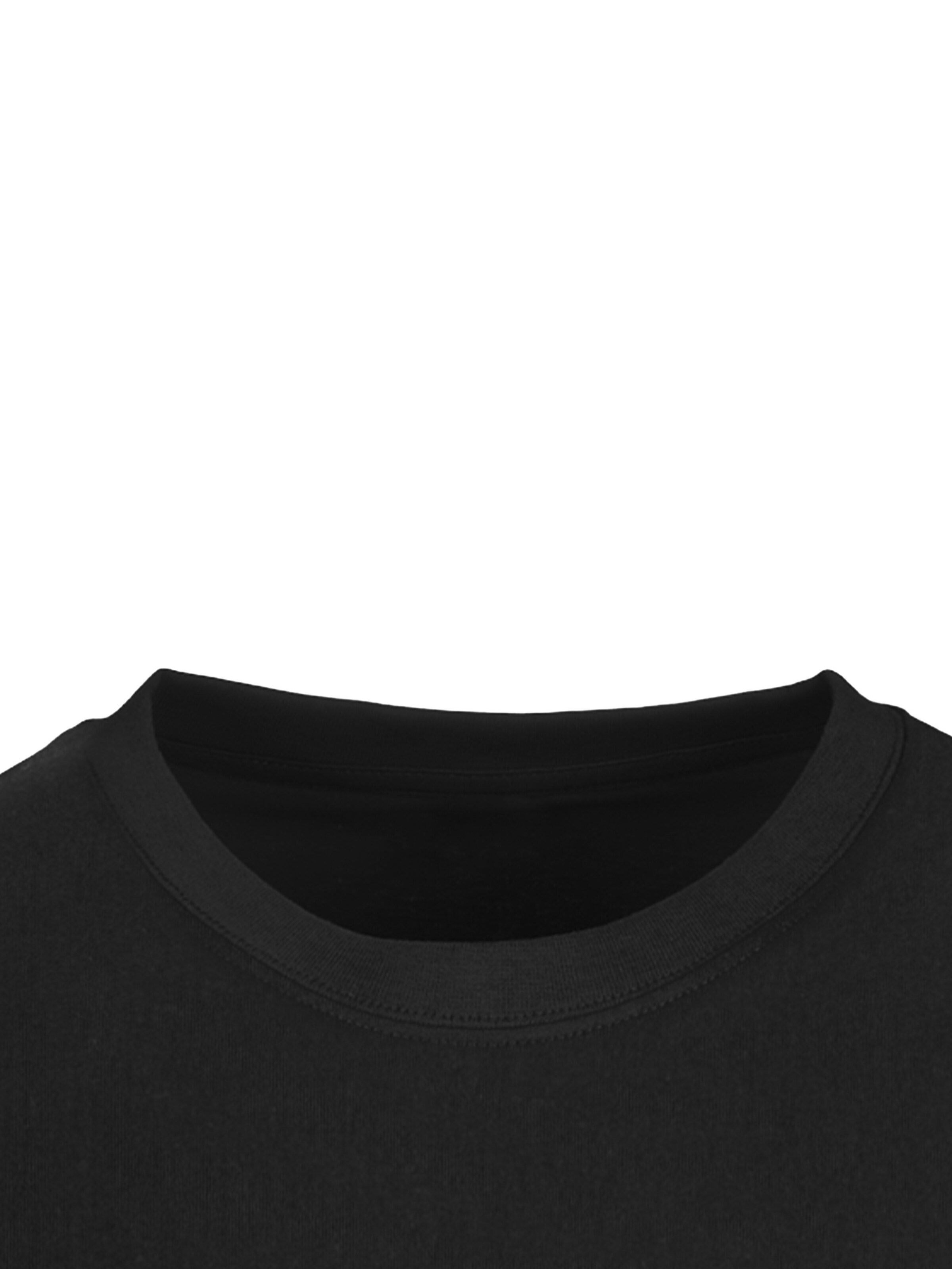 F4NT4STIC Shirt 'Coca Cola Leaning Santa' in Black