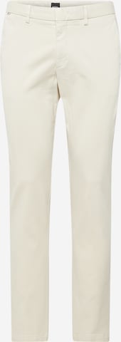 Pantalon chino 'Kaito 1' BOSS en beige : devant