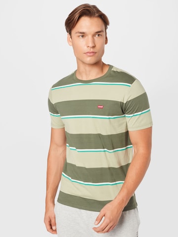 T-Shirt LEVI'S ® en vert : devant