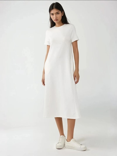 Hiccup Kleid 'Midi'‌‌‌‌‌‌‌‌ in 36 in weiß, Produktansicht