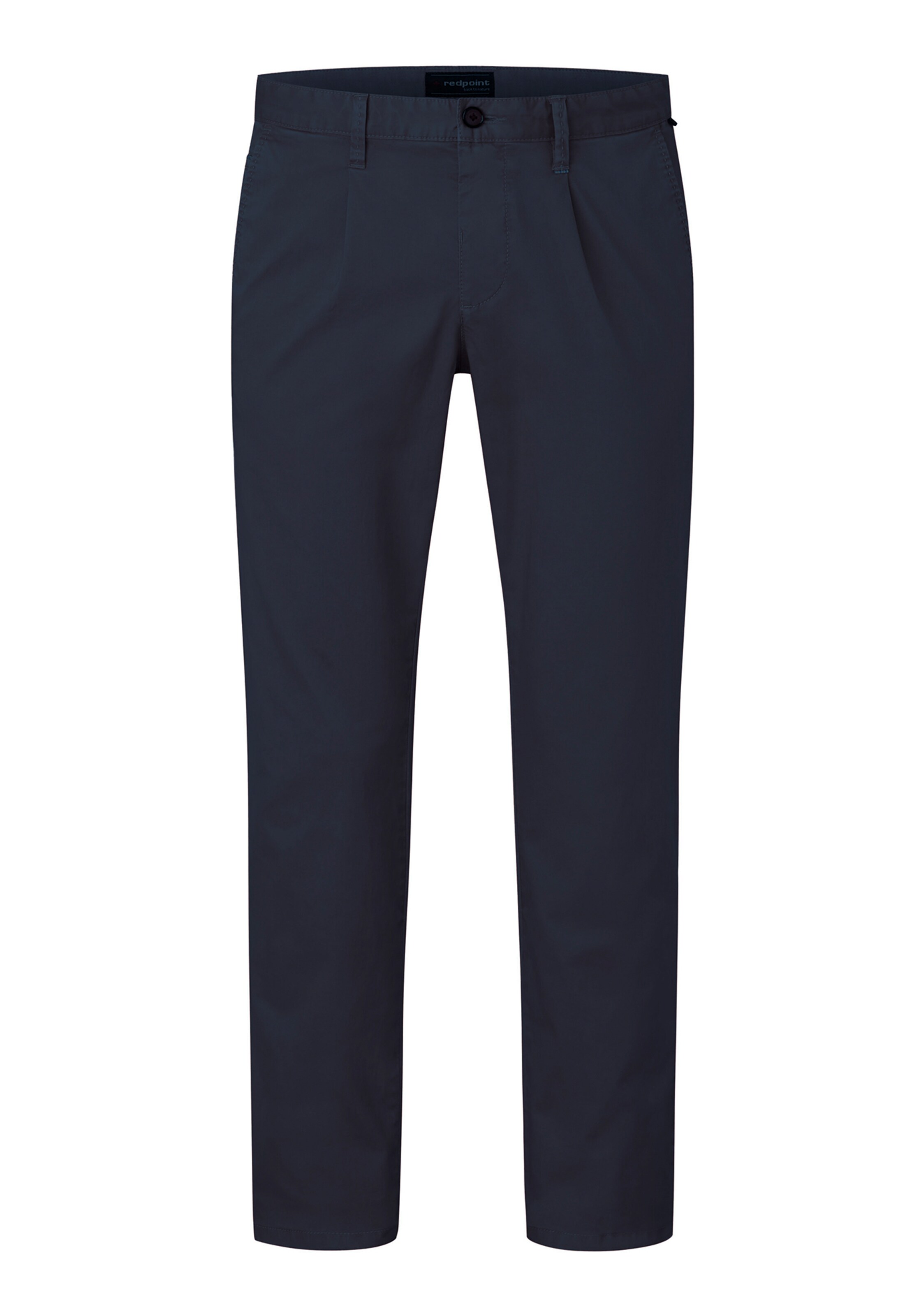 REDPOINT Slimfit Chinohose in Blau: Vorderseite