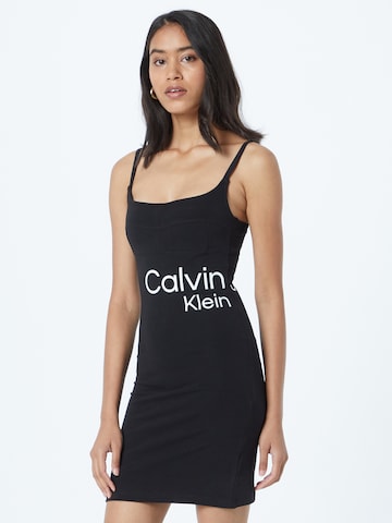 Calvin Klein Jeans Nyári ruhák - fekete: elől
