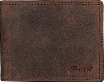 Benthill Wallet in Brown: front